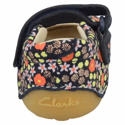 Girls Clarks Casual First Shoes Tiny Mist - Navy, UK 5.5 Infant