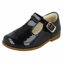 Girls Clarks Formal Shoes Drew Play - Black, UK 6 Infant