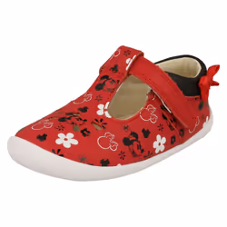 Girls Clarks Casual First Shoes Roamer Cub - Navy, UK 2 Infant