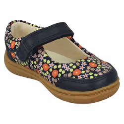 Girls Clarks Casual Shoes Flash Bright - Navy, UK 4.5 Infant