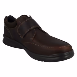 Mens Clarks Casual Shoes Cotrell Strap - Brown, UK 6