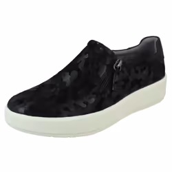 Ladies Clarks Casual Shoes Layton Step - Black, UK 5