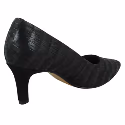 Ladies Clarks Formal Court Shoes Illeana Tulip - Black, UK 6.5