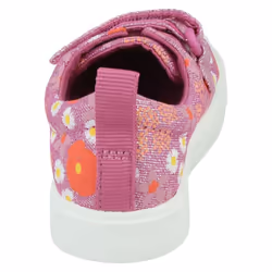 Girls Clarks Casual Shoes City Bright - Pink Floral Glitter, UK 6 Infant
