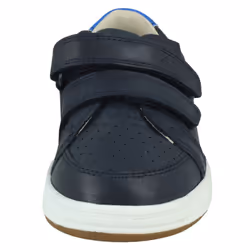 Childrens Clarks Casual Trainers Fawn Solo - Navy, UK 5 Infant
