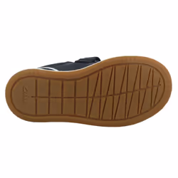 Childrens Clarks Casual Trainers Fawn Solo - Navy, UK 6 Infant
