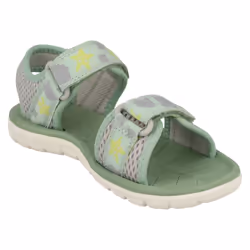 Childrens Clarks Casual Summer Sandals Surfing Tide K - Green, UK 10.5 Child