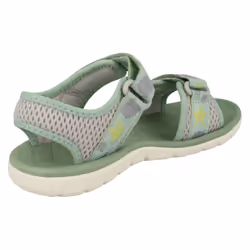 Childrens Clarks Casual Summer Sandals Surfing Tide K - Green, UK 11.5 Child