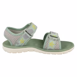 Childrens Clarks Casual Summer Sandals Surfing Tide K - Green, UK 12 Child