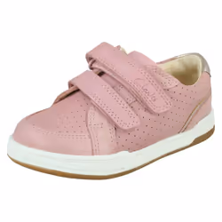 Childrens Clarks Casual Trainers Fawn Solo - Pink, UK 7.5 Infant