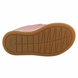 Childrens Clarks Casual Trainers Fawn Solo - Pink, UK 7.5 Infant