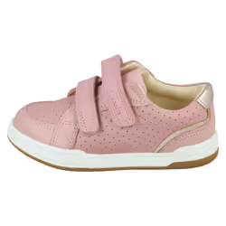 Childrens Clarks Casual Trainers Fawn Solo - Pink, UK 9.5 Child