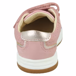 Childrens Clarks Casual Trainers Fawn Solo - Pink, UK 7 Infant