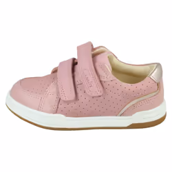 Childrens Clarks Casual Trainers Fawn Solo - Pink, UK 9.5 Child