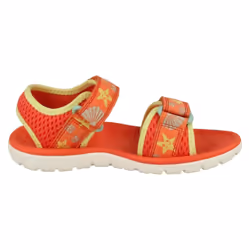 Childrens Clarks Casual Summer Sandals Surfing Tide K - Coral, UK 10 Child