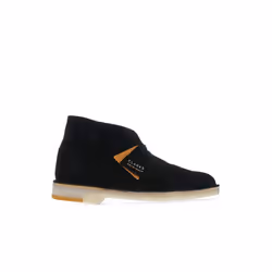 Men's Clarks Originals Desert Suede Boots in Black - UK 7