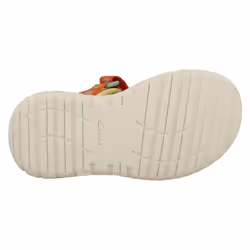 Childrens Clarks Casual Summer Sandals Surfing Tide T 20 - Coral, UK 4 Infant