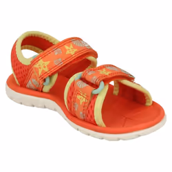 Childrens Clarks Casual Summer Sandals Surfing Tide T 20 - Coral, UK 7 Infant