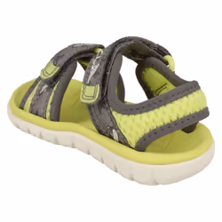Childrens Clarks Casual Summer Sandals Surfing Tide T 20 - Yellow, UK 4 Infant