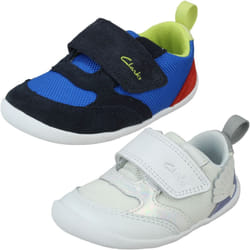Unisex Childrens Clarks Casual Trainers Roamer Aeon - Bright Blue, UK 3.5 Infant