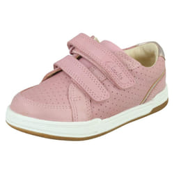 Boys Clarks Casual Trainers Ferris Run - Navy, UK 4 Infant