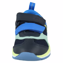 Boys Clarks Casual Trainers Ferris Run - Navy, UK 4 Infant