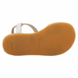 Girls Clarks Star Detailed Strappy Sandals Finch Summer T - White, UK 9 Child