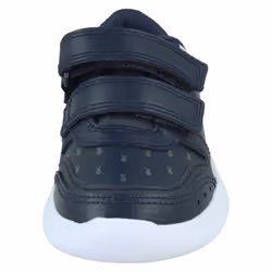 Boys Clarks Shark Detail Trainers Ath Scale - Navy, UK 4 Infant