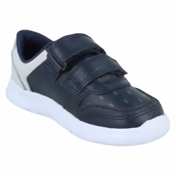 Boys Clarks Shark Detail Trainers Ath Scale - Navy, UK 4.5 Infant