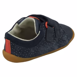 Boys Clarks Casual First Shoes Roamer Bear - Navy Suede - UK Size 2F - EU Size 17.5 - US Size 2.5M