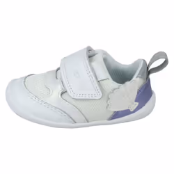 Unisex Childrens Clarks Casual Trainers Roamer Aeon - White, UK 5 Infant