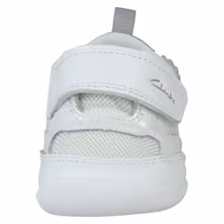 Unisex Childrens Clarks Casual Trainers Roamer Aeon - White, UK 4.5 Infant