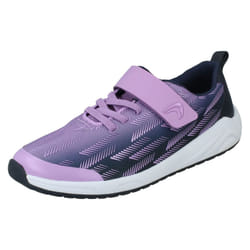 Childrens Clarks Casual Trainers Aeon Pace - Purple, UK 9 Child