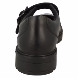 Girls Clarks Mary Jane Style Shoes Loxham Walk Y - Black, UK 3.5 Child