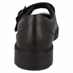 Girls Clarks Mary Jane Style Shoes Loxham Walk Y - Black, UK 3.5 Child