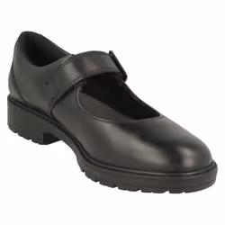 Girls Clarks Mary Jane Style Shoes Loxham Walk Y - Black, UK 4.5 Child