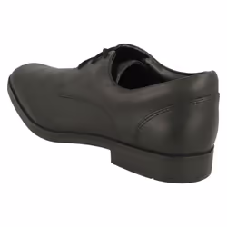 Boys Clarks Lace Up Formal Shoes Scala Edge Y - Black, UK 5 Child
