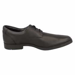 Boys Clarks Lace Up Formal Shoes Scala Edge Y - Black, UK 5 Child