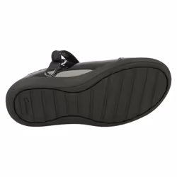 Girls Clarks Rainbow Detailed School Shoes Etch Beam - Black, UK 8 Child
