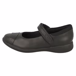 Girls Clarks Rainbow Detailed School Shoes Etch Beam - Black, UK 2.5 Child