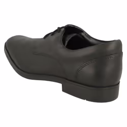 Boys Clarks Lace Up Formal Shoes Scala Edge Y - Black, UK 6.5 Child