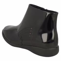 Girls Clarks Rainbow Detailed Ankle Boots Etch Glow - Black, UK 8.5 Child