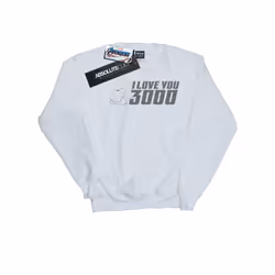 Marvel Mens Avengers Endgame I Love You 3000 Helmet Sweatshirt - XXL, White