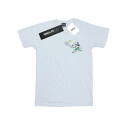 Disney Mens Minnie Mouse Tennis Breast Print T-Shirt - L, White
