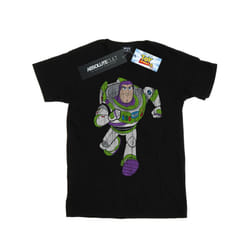Disney Mens Toy Story 4 Classic Buzz Lightyear T-Shirt - S, Black