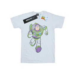 Disney Mens Toy Story 4 Classic Buzz Lightyear T-Shirt - S, White