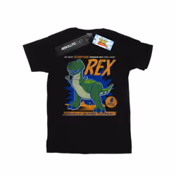 Disney Mens Toy Story 4 Rex Terrifying Dinosaur T-Shirt - S, Black