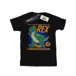 Disney Mens Toy Story 4 Rex Terrifying Dinosaur T-Shirt - S, Black
