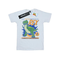 Disney Mens Toy Story 4 Rex Terrifying Dinosaur T-Shirt - 4XL, White