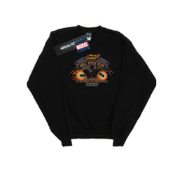 Marvel Mens Ghost Rider Hell Cycle Club Sweatshirt - XXL, Black